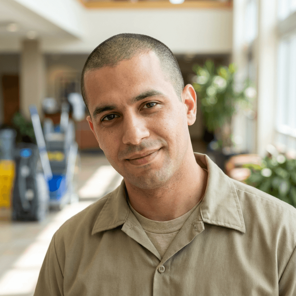 Michael B., male homeowner in his 40s, straightforward confident look